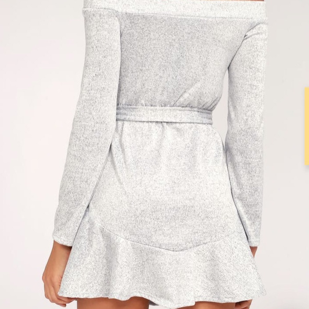 Off the shoulder knit dress - Picture 4 of 5